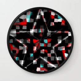 Shards of the Star Wall Clock