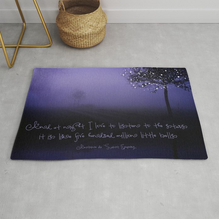 A Million Stars Rug By Monikastrigel Society6 A Million Stars Rug By Monikastrigel
