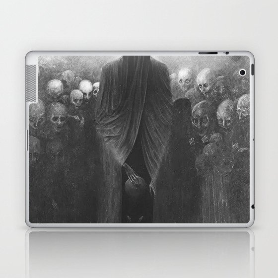 Untitled (Ritual), by Zdzisław Beksiński Laptop & iPad Skin