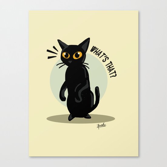 What's that? Canvas Print