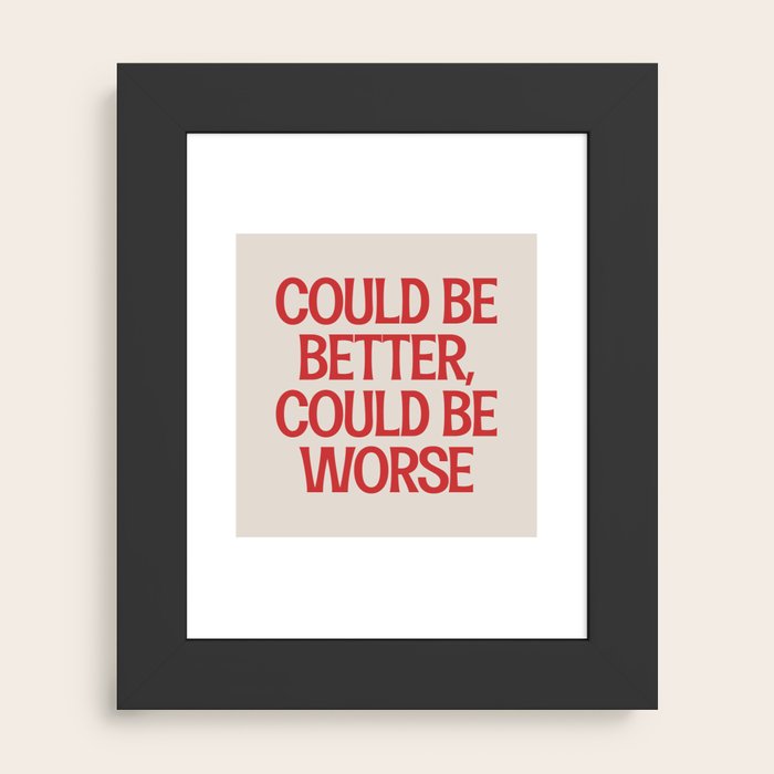 Framed Art Print