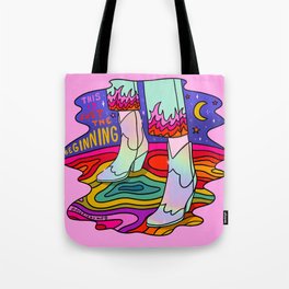 Just the Beginning Tote Bag