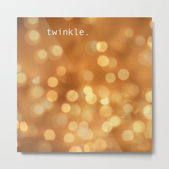 Twinkle Metal Print