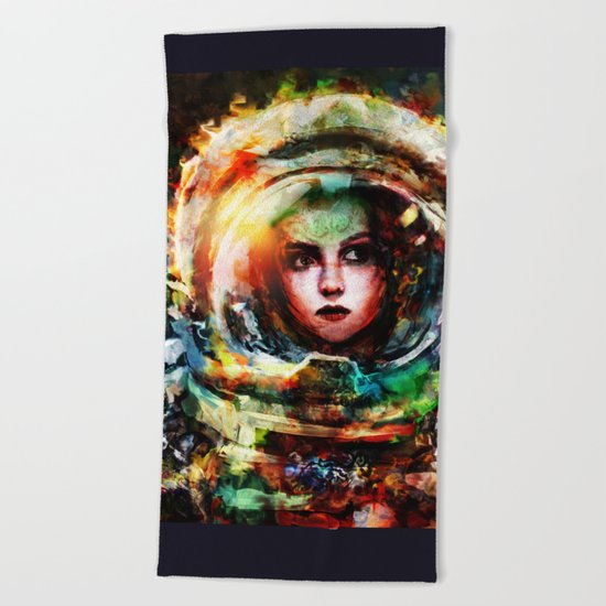 astronaut Beach Towel
