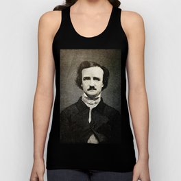 Edgar Allan Poe Engraving Tank Top