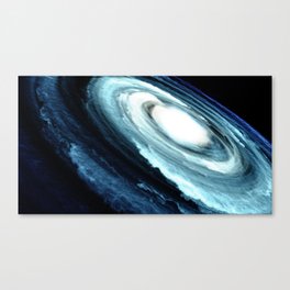 Blue Galaxy Canvas Print