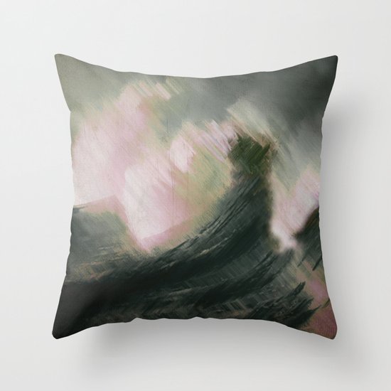 Wolf Larsen Throw Pillow