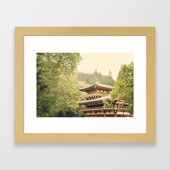 Valley of the Temples Framed Art Print