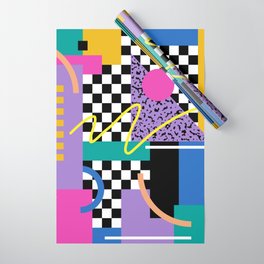 Memphis pattern 101 - 80s / 90s Retro Wrapping Paper