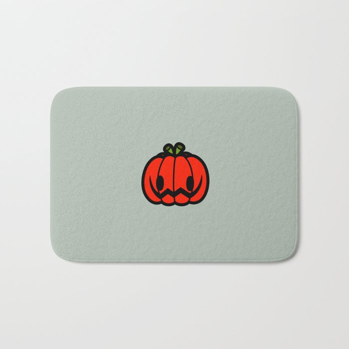 Halloween series - Halloween pumpkin Bath Mat