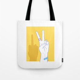 Between the Lines Tote Bag