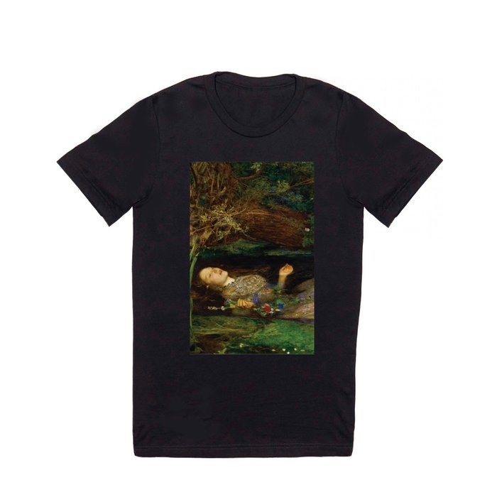 Ophelia, Painting, Sir John Everett Millais T Shirt