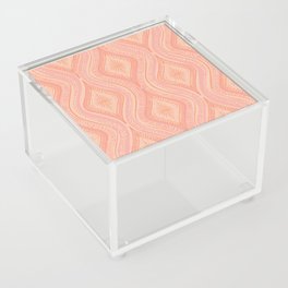 Hand-drawn Symmetrical Pattern #2 Acrylic Box