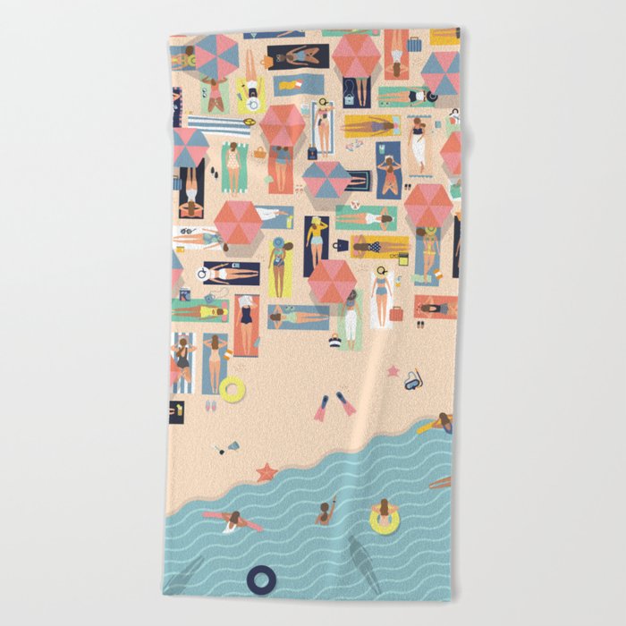 Summertime Beach Towel