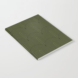Art Deco Arch Pattern VIII Notebook