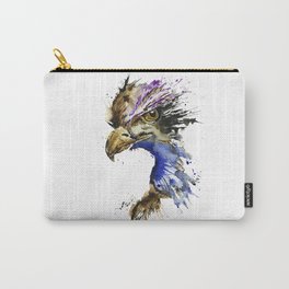 Golden Eagle - Colorful Watercolor Painting Carry-All Pouch