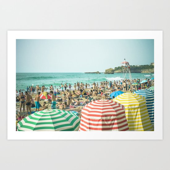 Colorful holiday Art Print