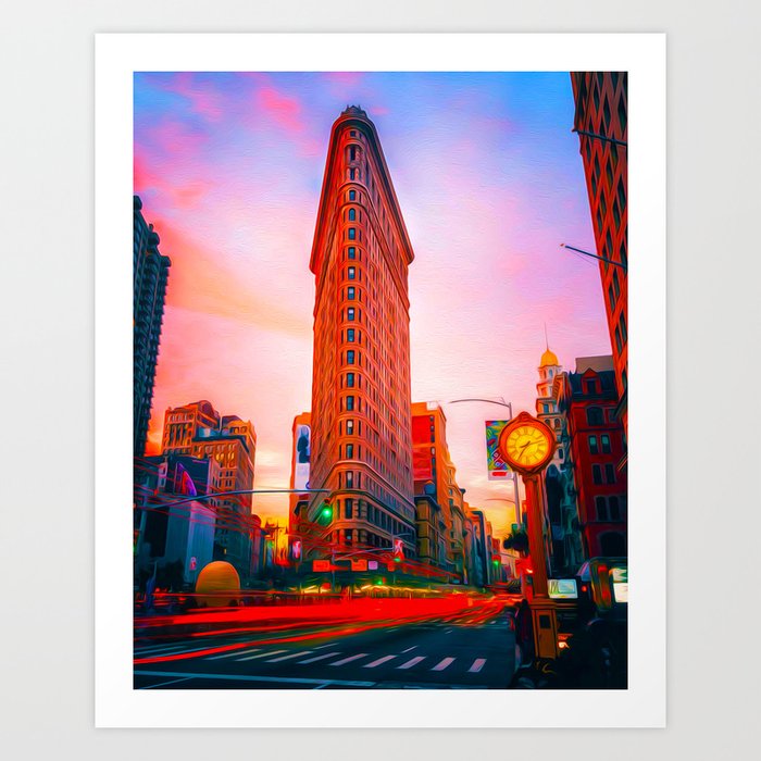 Flatiron building painting clearance