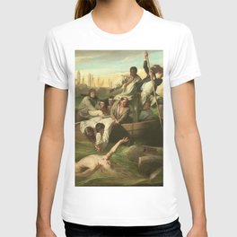 Classical Masterpiece 'Watson and the Shark' by John Singleton Copley T Shirt
