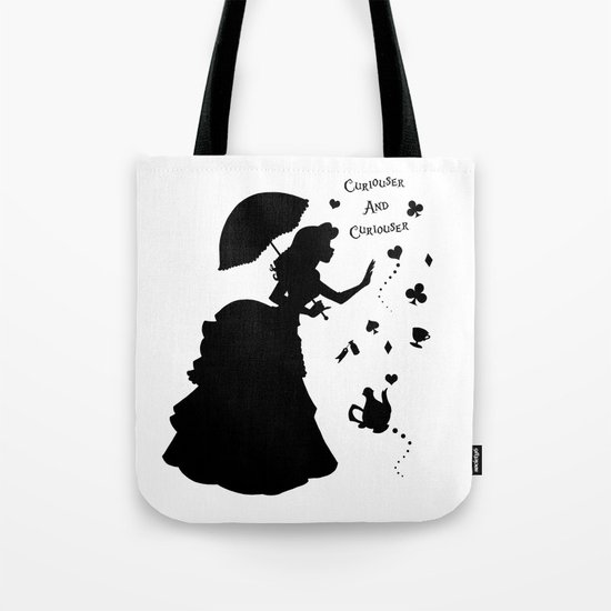 Curiouser and Curiouser Tote Bag