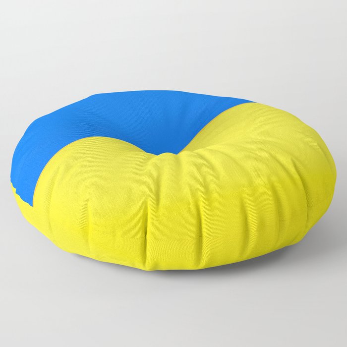 Flag of Ukraine Floor Pillow