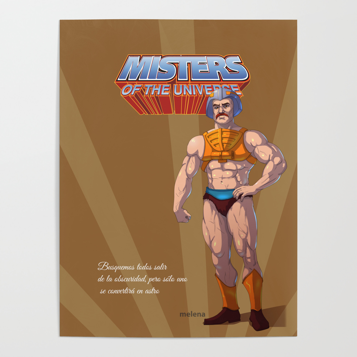 Mister Men at Arms Poster by Elapa | Society6
