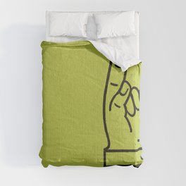 Direction Lime Green Comforter