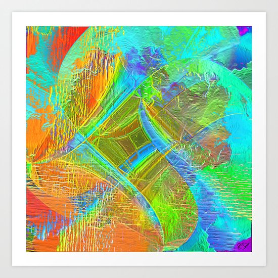 " Whirlwind of life " Art Print