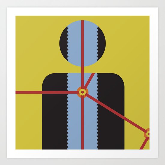 One: Flow Art Print
