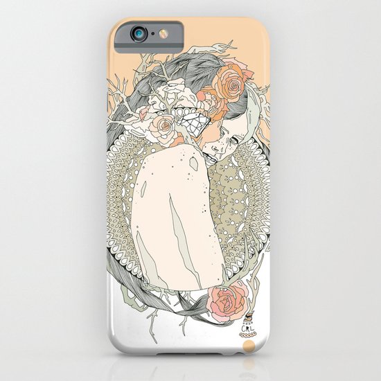 blackened doily iPhone & iPod Case