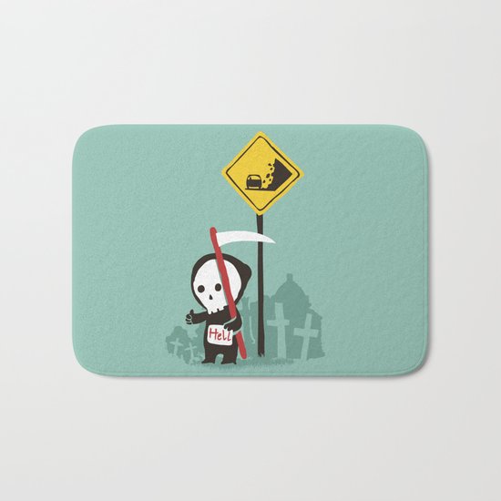 Highway to hell Bath Mat