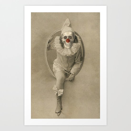 SEND IN THE CLOWNS Art Print