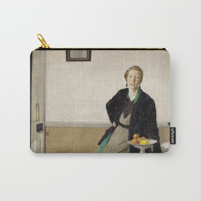  An Interior: Harold Harvey, 1919 Carry-All Pouch