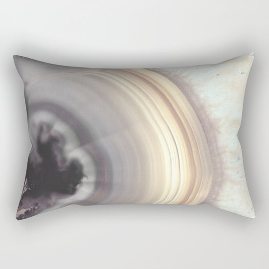 Taupe Agate Rectangular Pillow