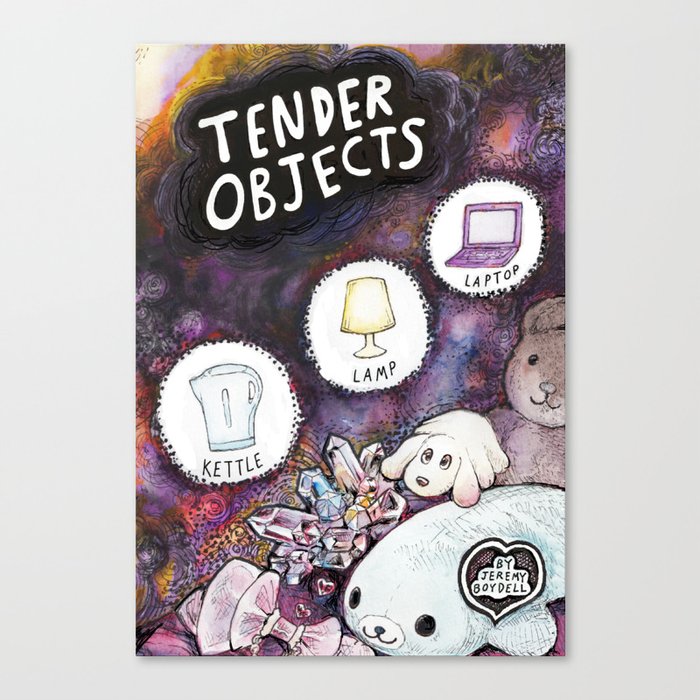 TENDER OBJECTS TITLE Canvas Print