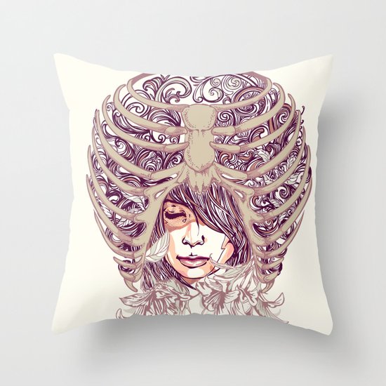 Your Bone Throw Pillow