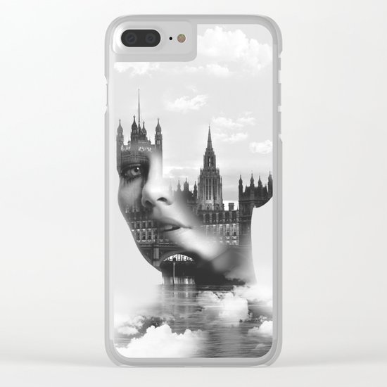 IN THE CLOUDS Clear iPhone Case