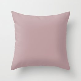 muted pink throw pillow