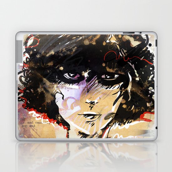 Girl Laptop & iPad Skin
