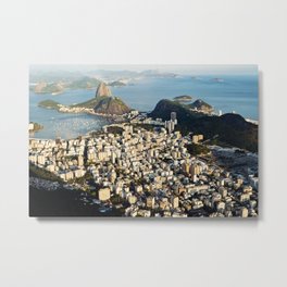 Beautiful view on Rio de Janeiro Metal Print