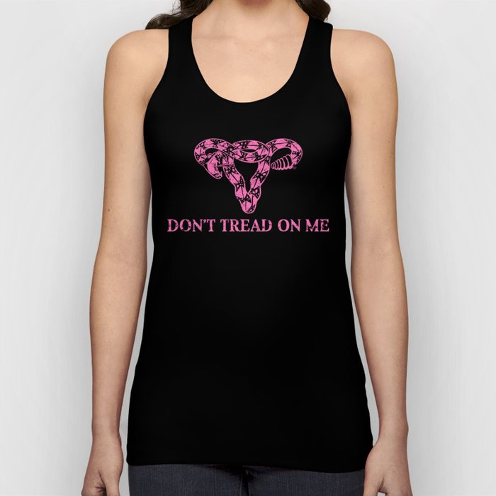 Don't Tread On Me pink Unisex Tanktop Don't Tread On Me pink Unisex Tanktop
