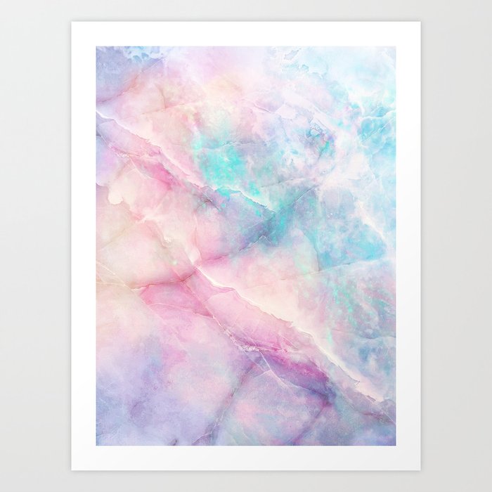 Iridescent marble Kunstdrucke Iridescent marble Kunstdrucke