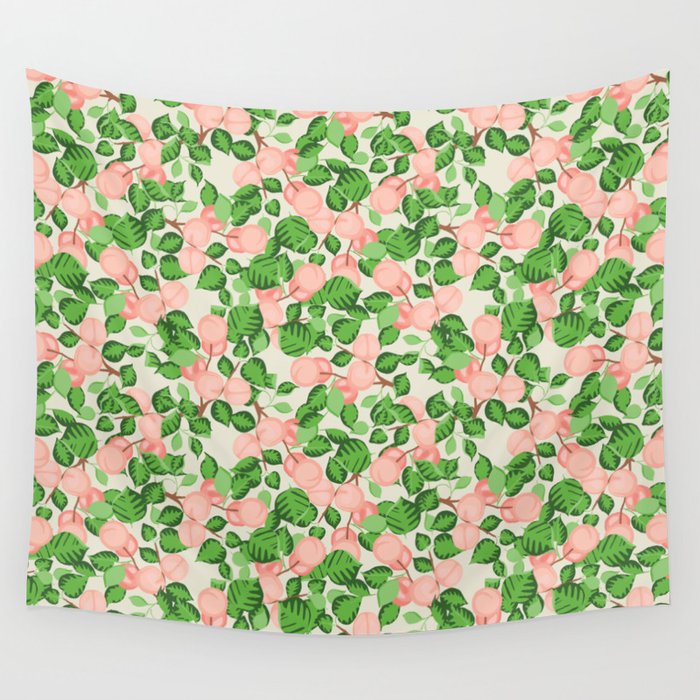 Peaches Wall Tapestry