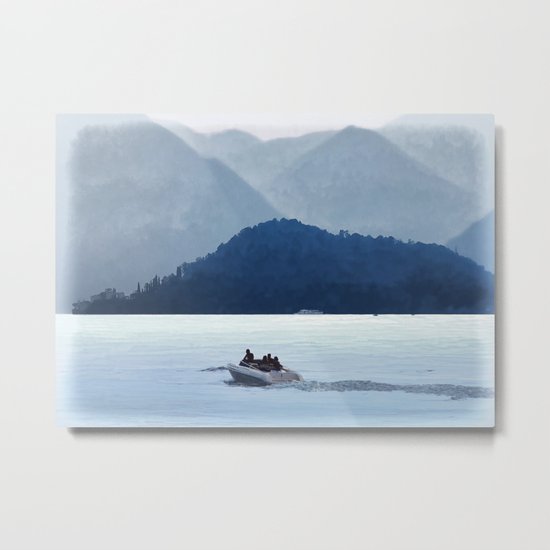 Lake Como Metal Print
