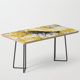 Buenos Aires, Argentina Map Collage, Yellow Coffee Table