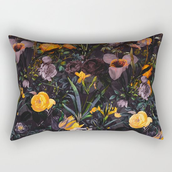 Night Forest II Rectangular Pillow