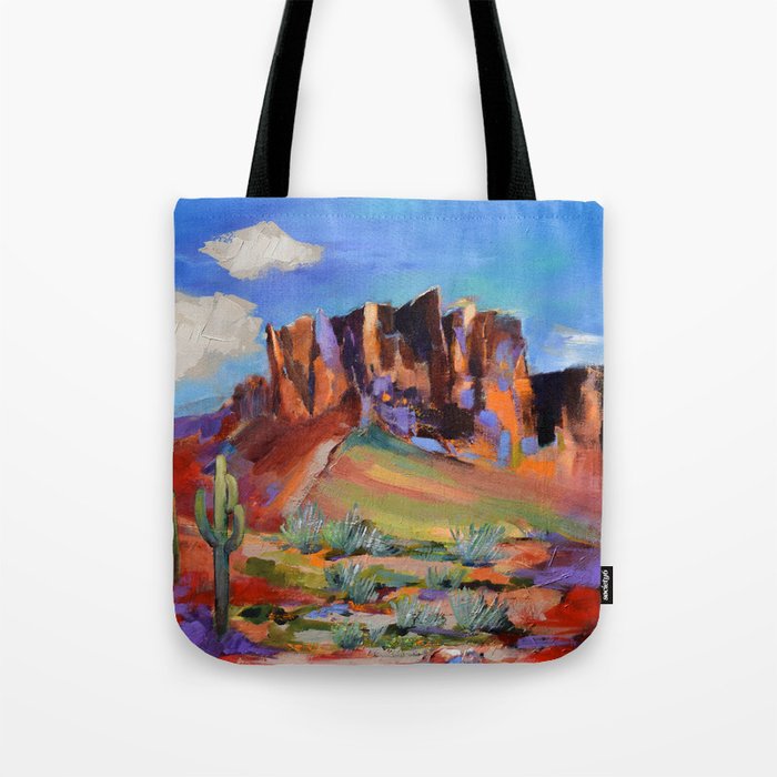 Superstitions Mountains - Arizona Tote Bag