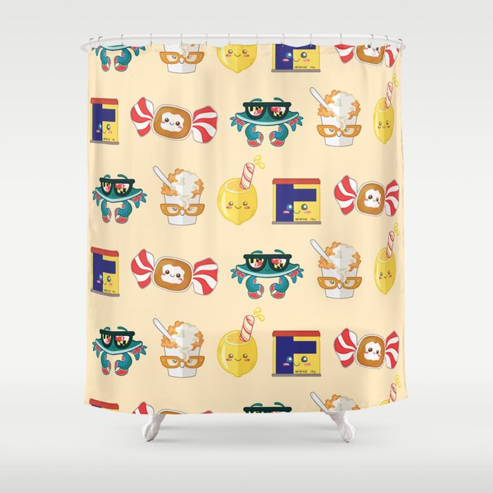 It's Bawlmer, hon! Shower Curtain