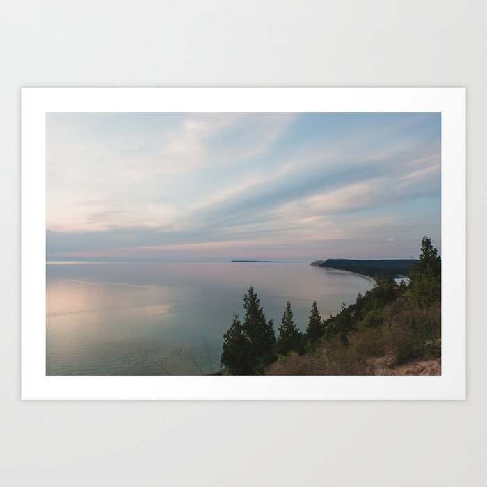 View from the Bluff Art Print