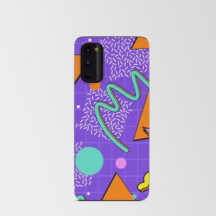 Memphis Synthwave 80s Android Card Case